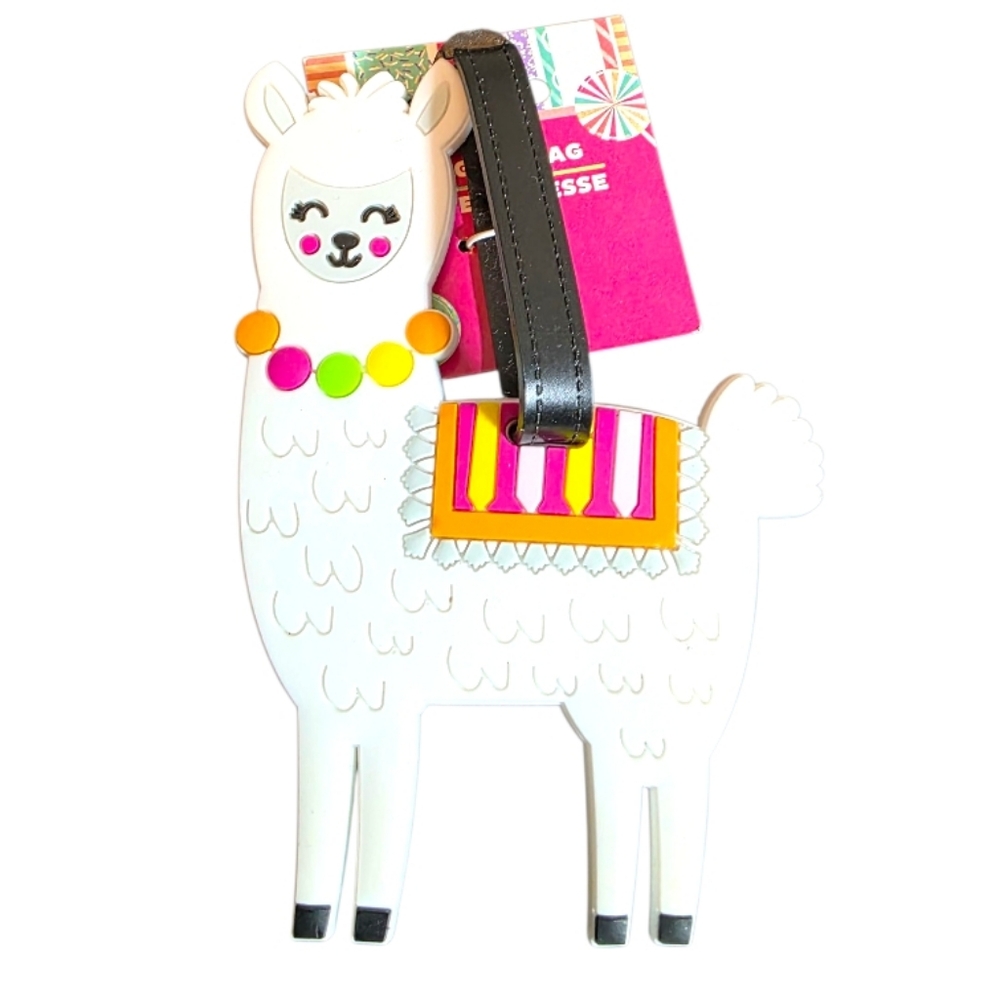 Cute Llama Bag Tag, Add On For $5